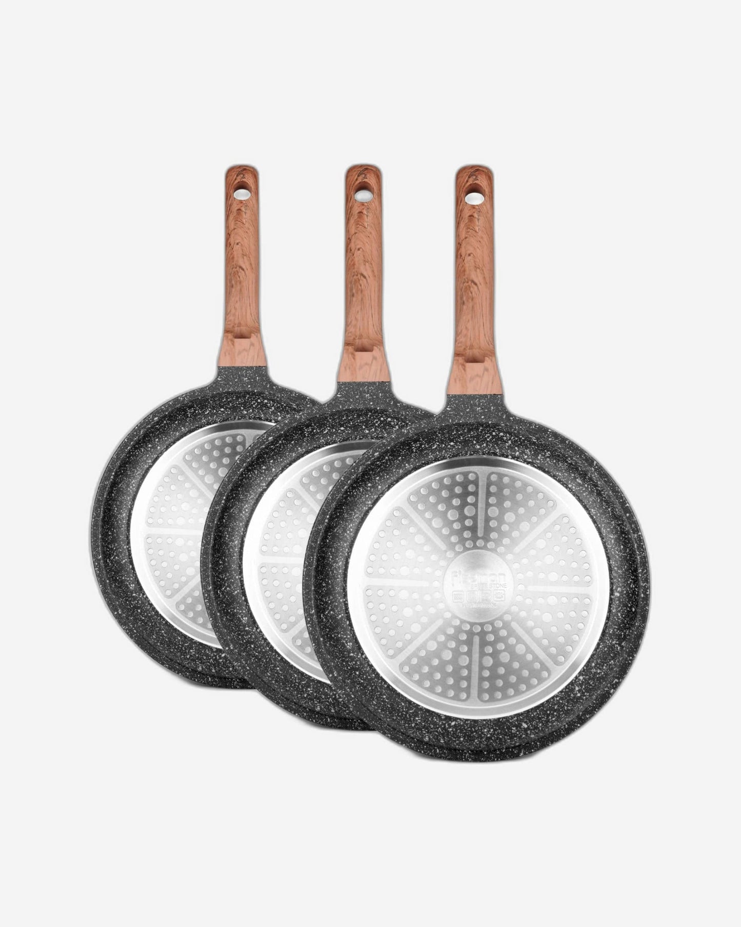 Fissman Frying Pan Space Stone Aluminum 28cm