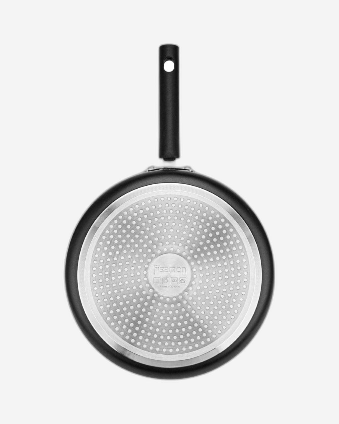 Fissman Deep Frying Pan Reina Black 24cm
