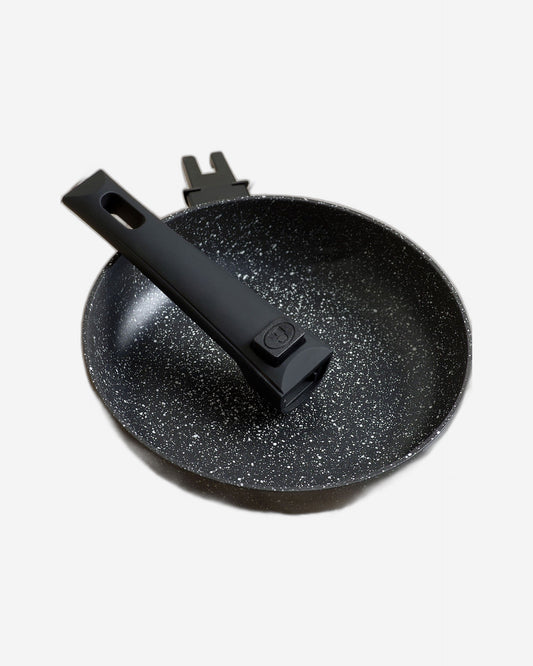 Fissman Frying Pan with Removable Handle Fiore Aluminum And Non Stick Coating with Induction Bottom 20x4.5cm