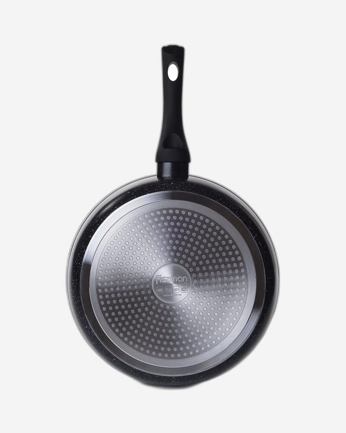 Fissman Deep Frying Pan Fiore Black 28cm