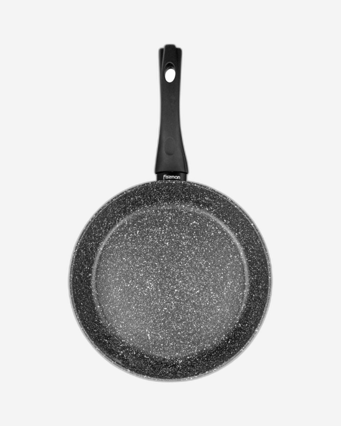 Fissman Deep Frying Pan Fiore Black 28cm
