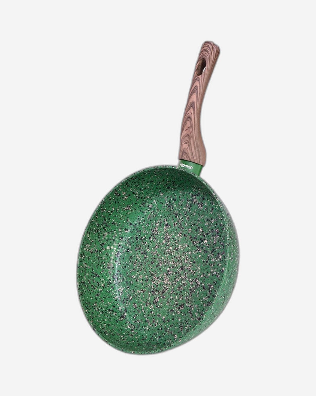 Fissman Deep Frying Pan Malachite Aluminum 24cm