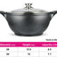 Fissman Stockpot Grande Aluminum Black 28cm