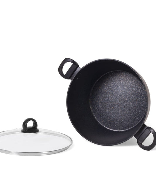 Fissman Stockpot Magna Aluminum Black 28cm