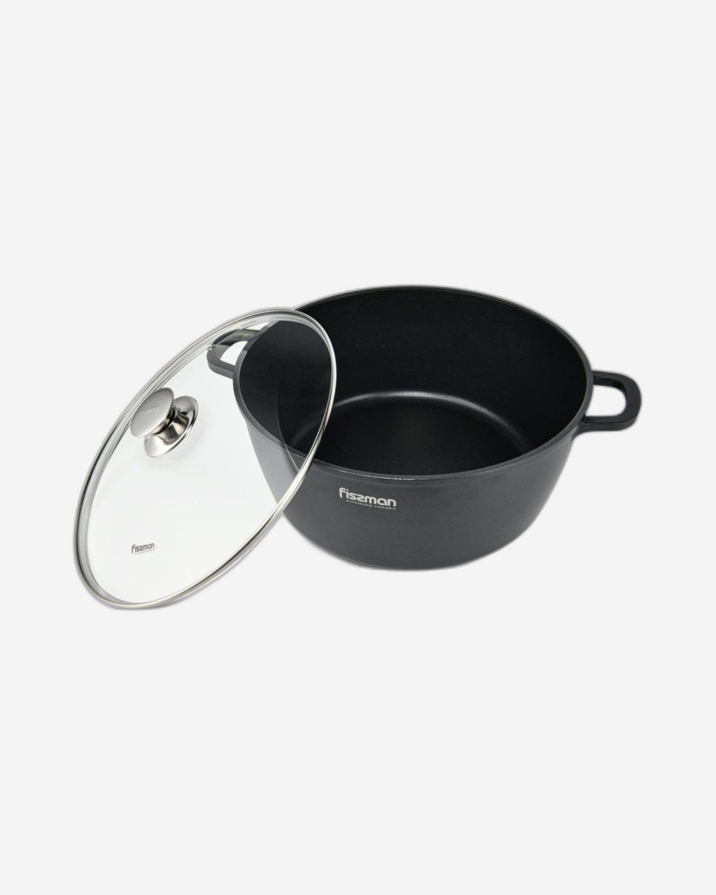 Fissman Stockpot Greta Aluminum Black 28cm