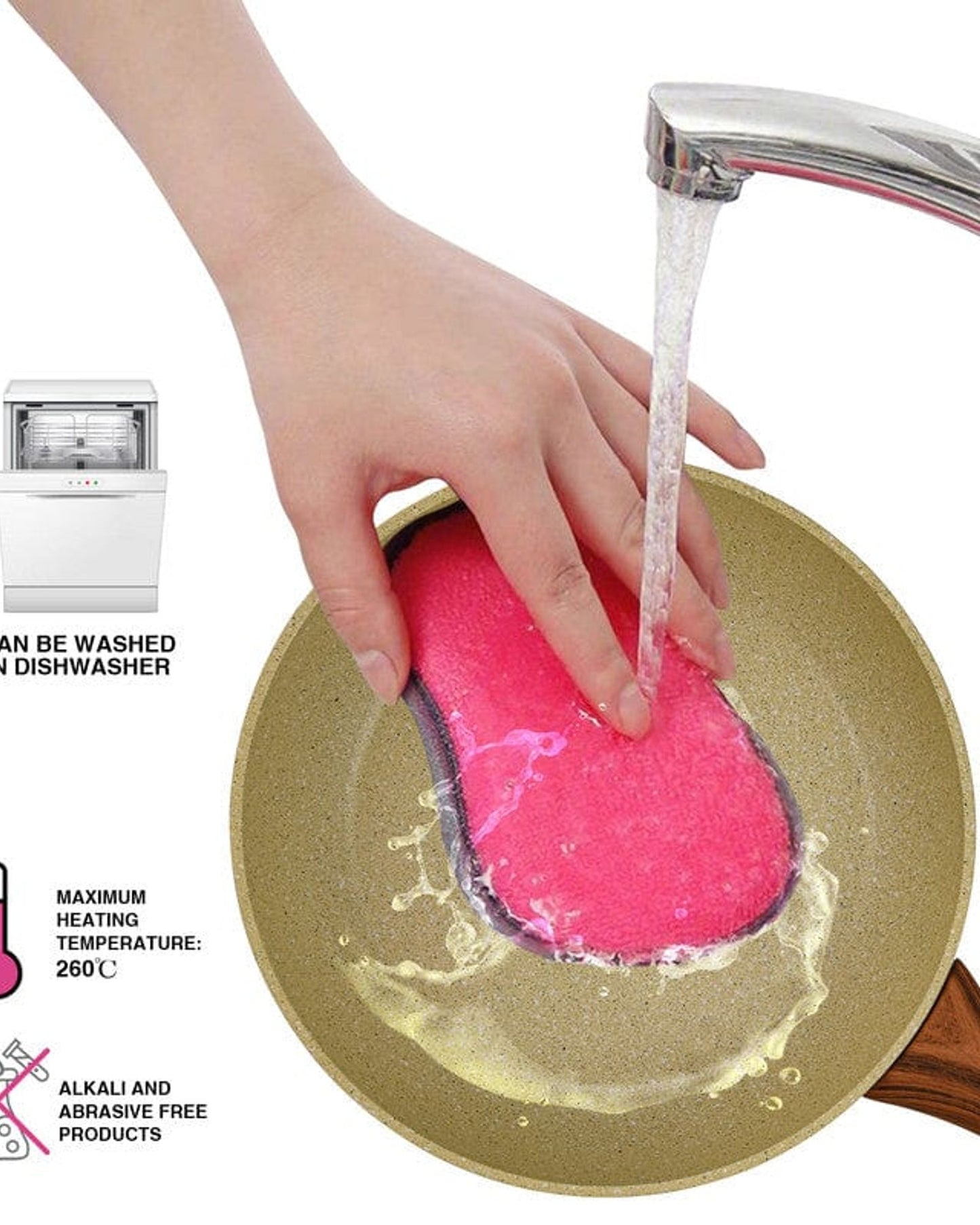 Fissman Cookware Radiant Cream 9Pc