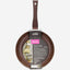 Fissman Deep Frying Pan Mosses Stone Brown 24cm