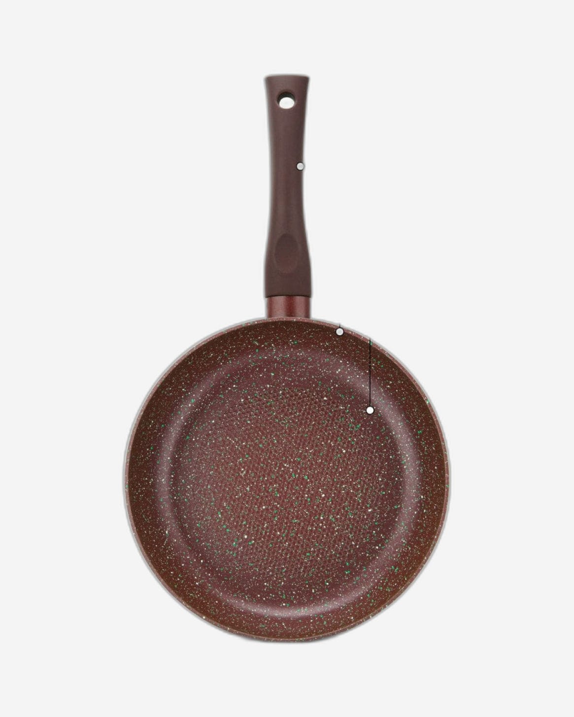 Fissman Deep Frying Pan Mosses Stone Brown 26cm