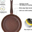 Fissman Deep Frying Pan Mosses Stone Brown 28cm