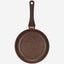 Fissman Deep Frying Pan Mosses Stone Brown 20cm