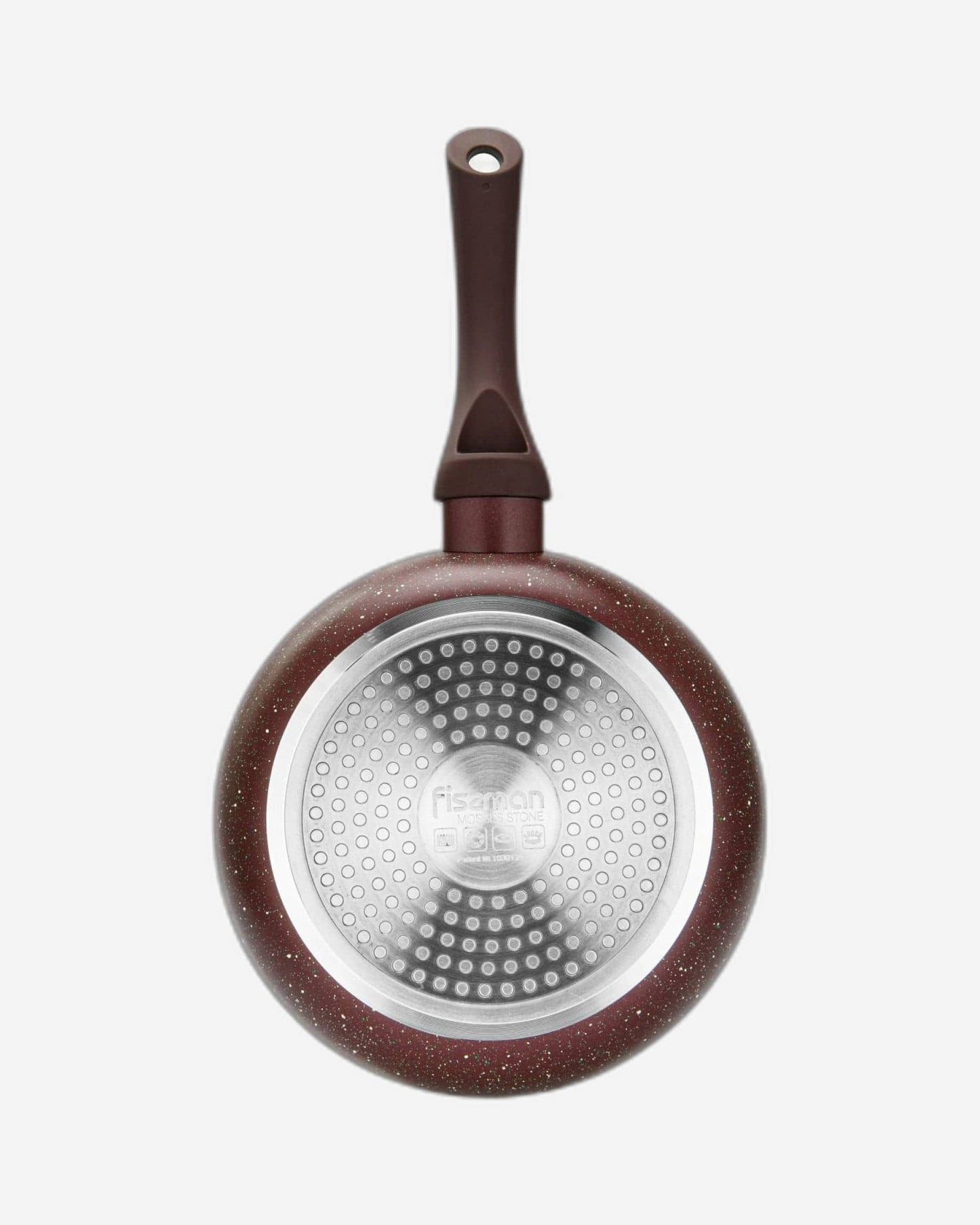 Fissman Deep Frying Pan Mosses Stone Brown 20cm