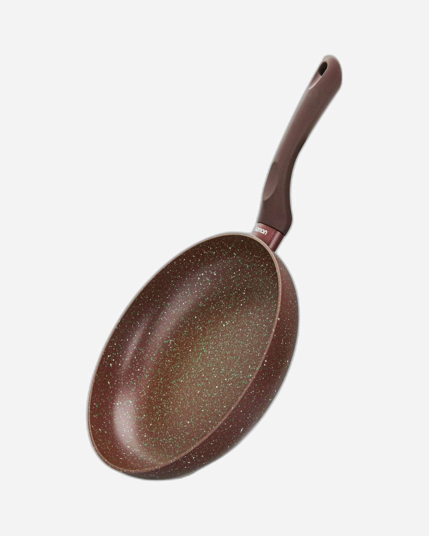 Fissman Deep Frying Pan Mosses Stone Brown 24cm