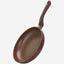 Fissman Deep Frying Pan Mosses Stone Brown 24cm