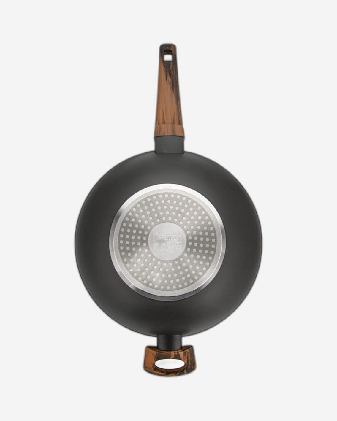 Fissman Wok Pan Capella Black/Brown 28cm