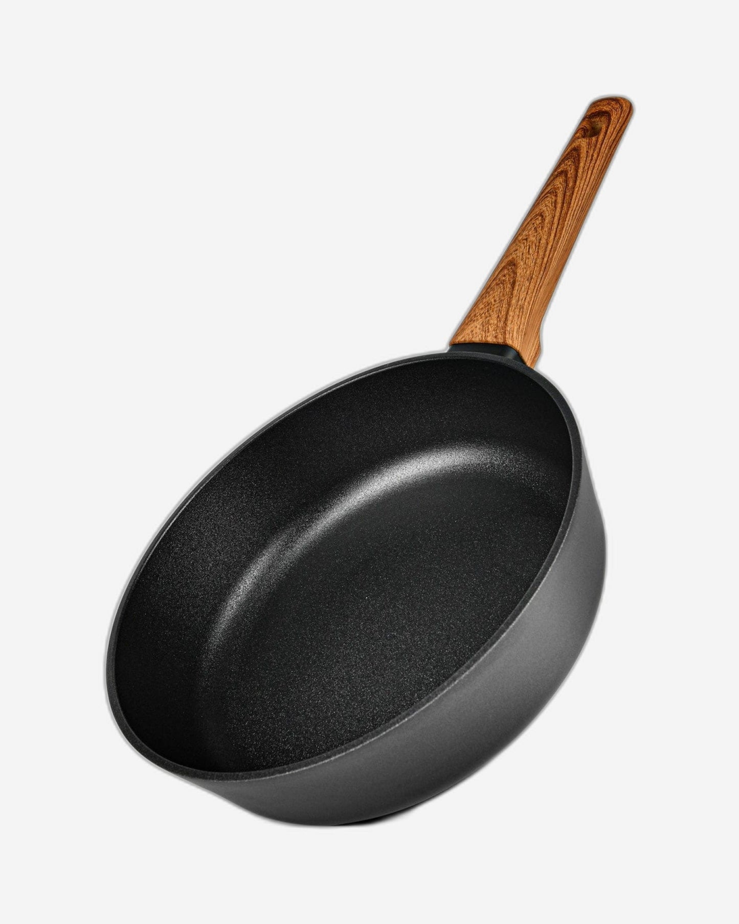 Fissman Deep Frying Pan Vega Black/Brown 24cm