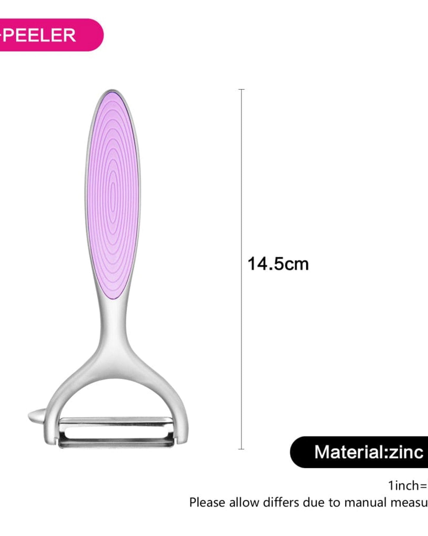 Fissman Peeler Y-Shaped Luminica Purple