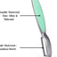 Fissman Peeler P-Shaped Luminica Green/Silver