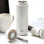Fissman Thermos Flask Never Spill White 400ml