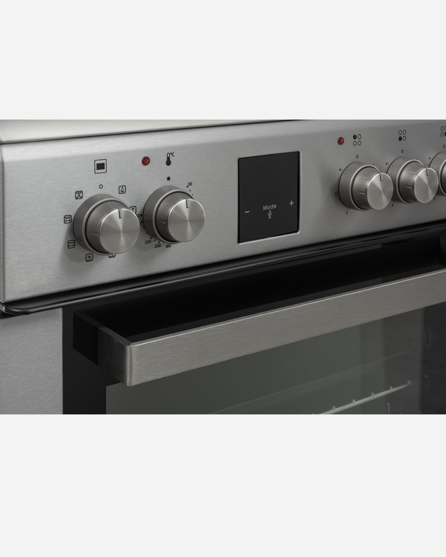 Hoover Freestanding Electric Ceramic Cooker, 60 × 60 cm, Inox – HVC-V64E-SP (ESMA Certified)