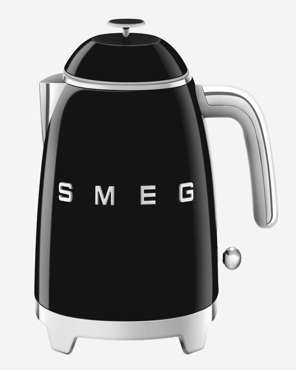 SMEG Mini Kettle Black 1L 50’s Style - KLF05BLUK