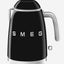 SMEG Mini Kettle Black 1L 50’s Style - KLF05BLUK