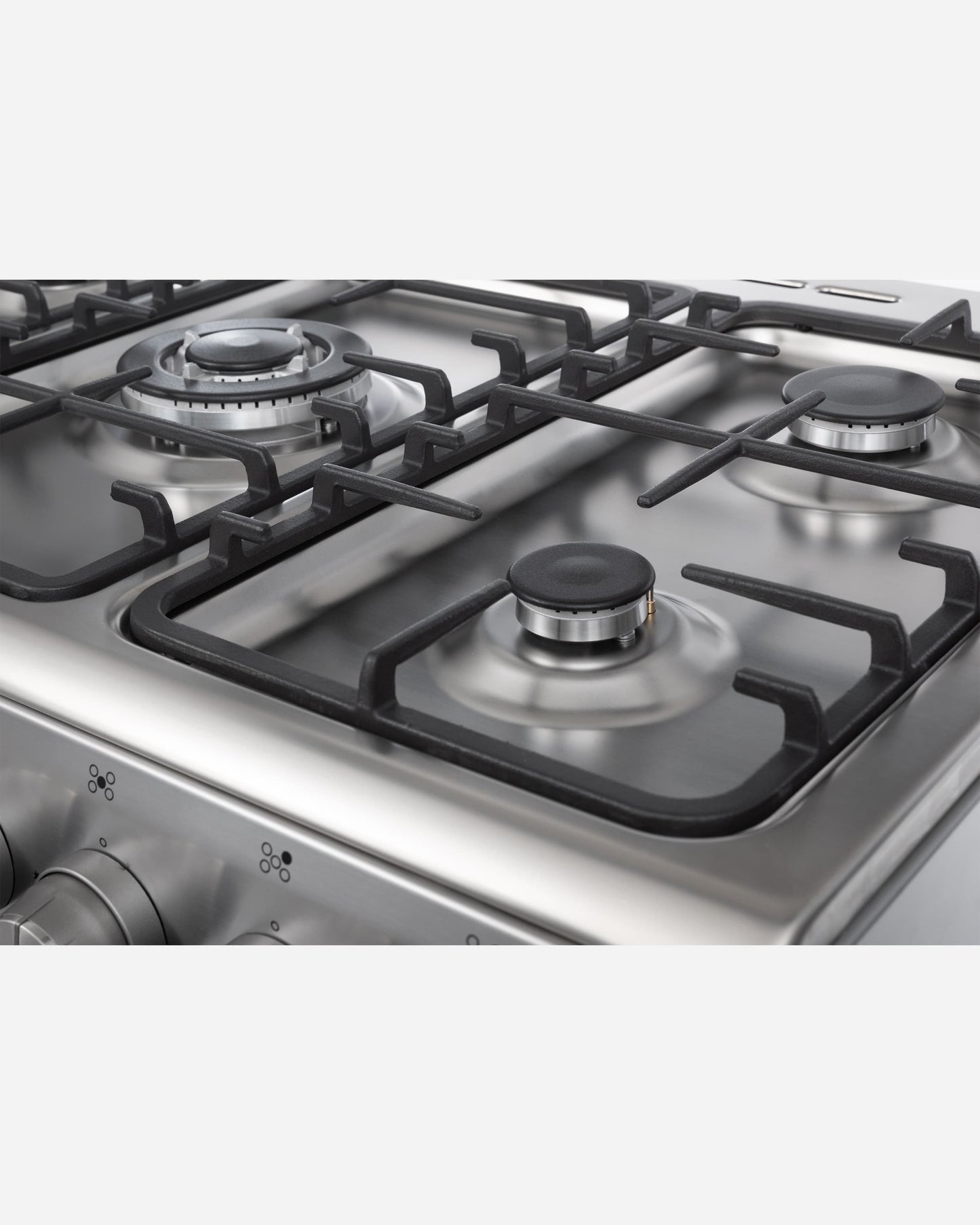 Hoover Freestanding Full Gas Cooker, 5 Burners, Grill, 90 × 60 cm, Stainless Steel – HGC-V95G-S (ESMA Certified)
