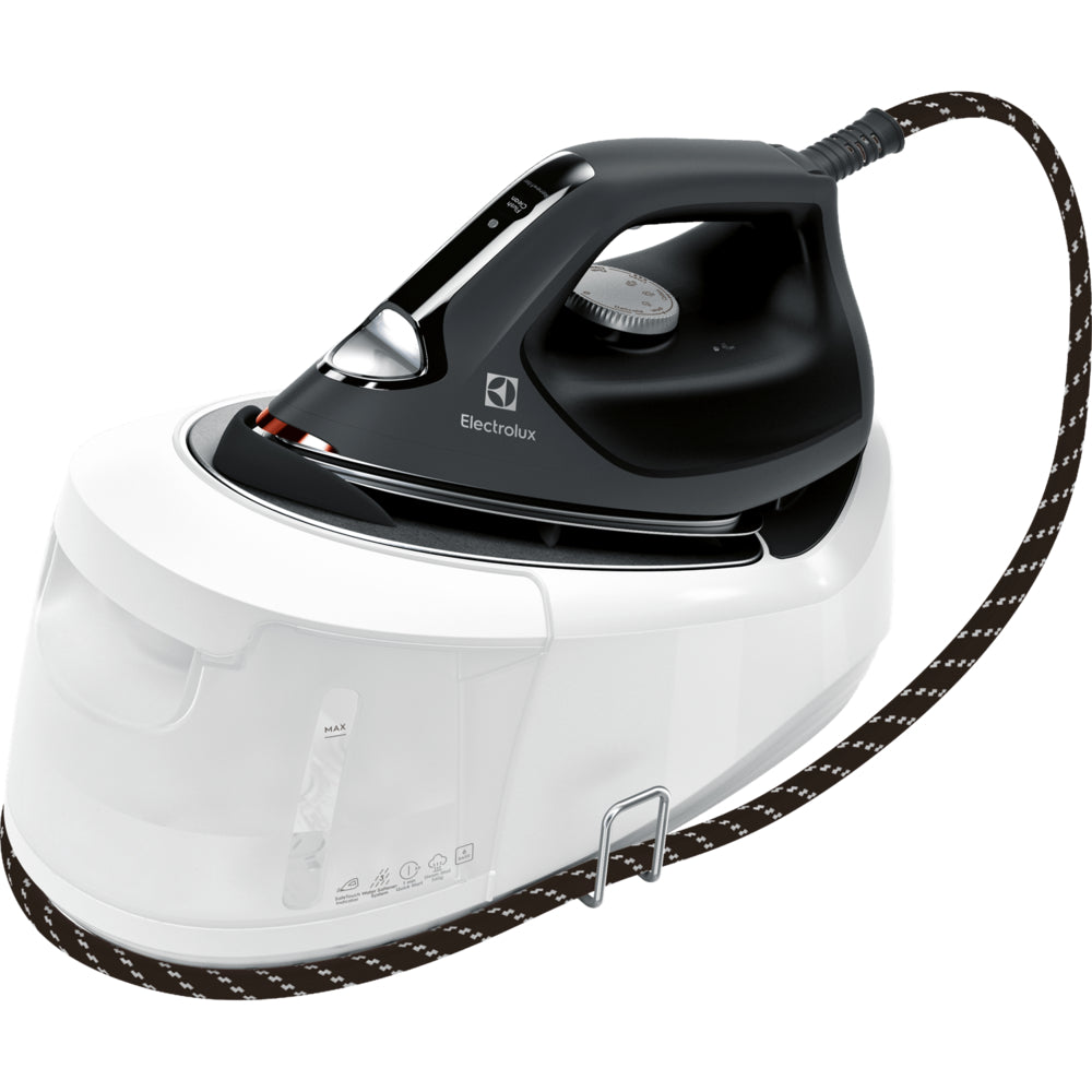 Electrolux Steam Iron, 2400W with PrecisionCare Technology, OutdoorCare and Resilium Soleplate, Executive Grey
