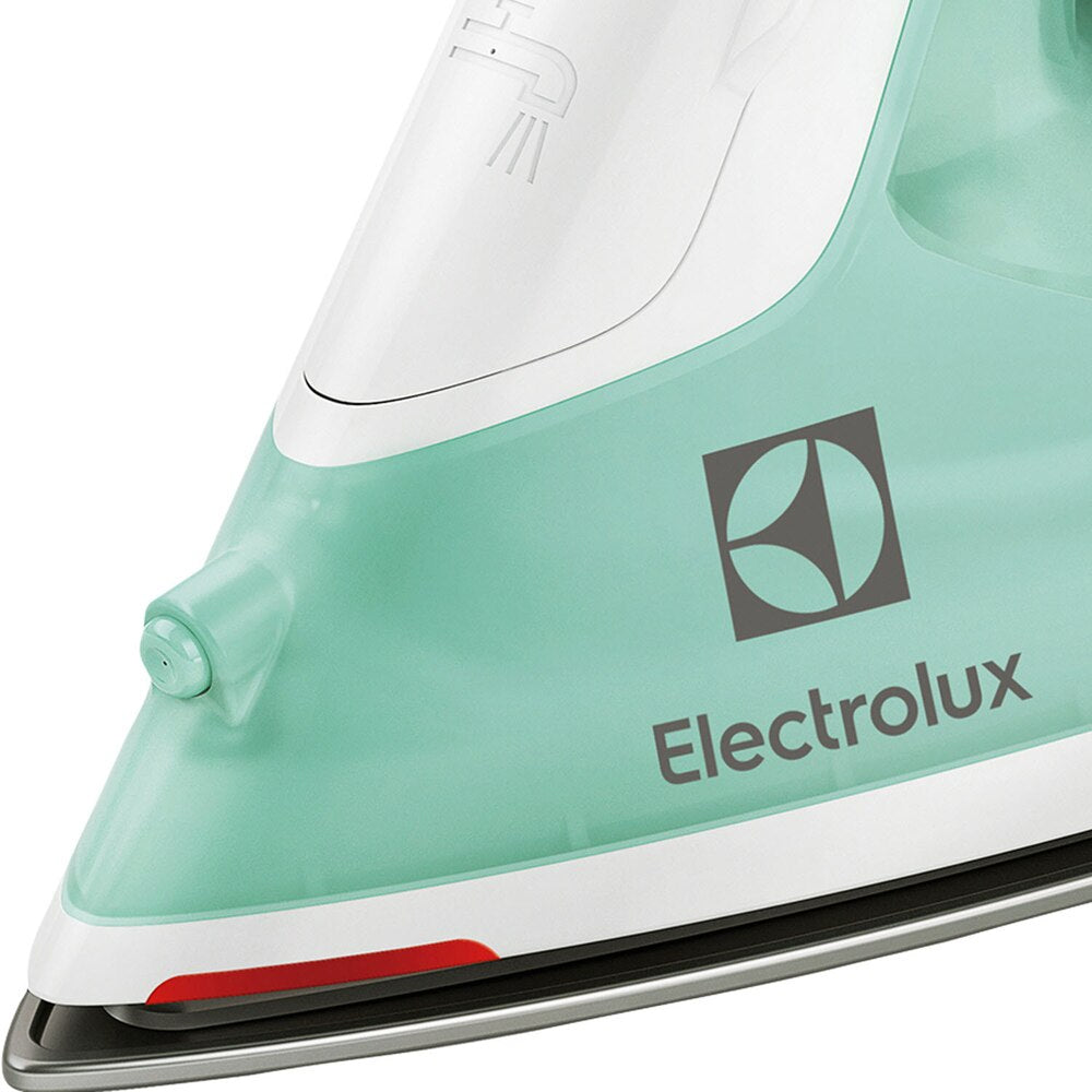 Electrolux Steam Iron, 2200W with Steam, AntiDrip System, Non-Stick Soleplate and Stainless Steel Tip, Aqua Mint