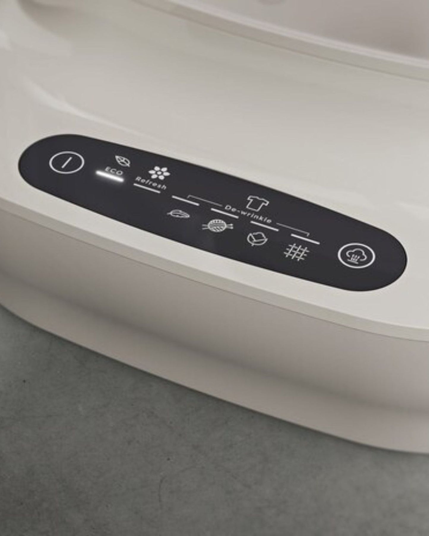 مكواة بخار ملابس إلكترولوكس، 2000 واط مع فوهة مرنة وقاعدة، رمادي