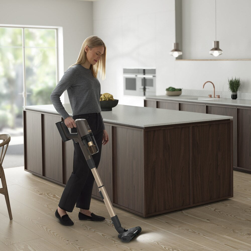 Electrolux Handstick Vacuum Cleaner, 150AW Powerful Performance with Handheld Unit, Multi-Surface Nozzle and 5-Step Filtration, Mahogany Bronze
