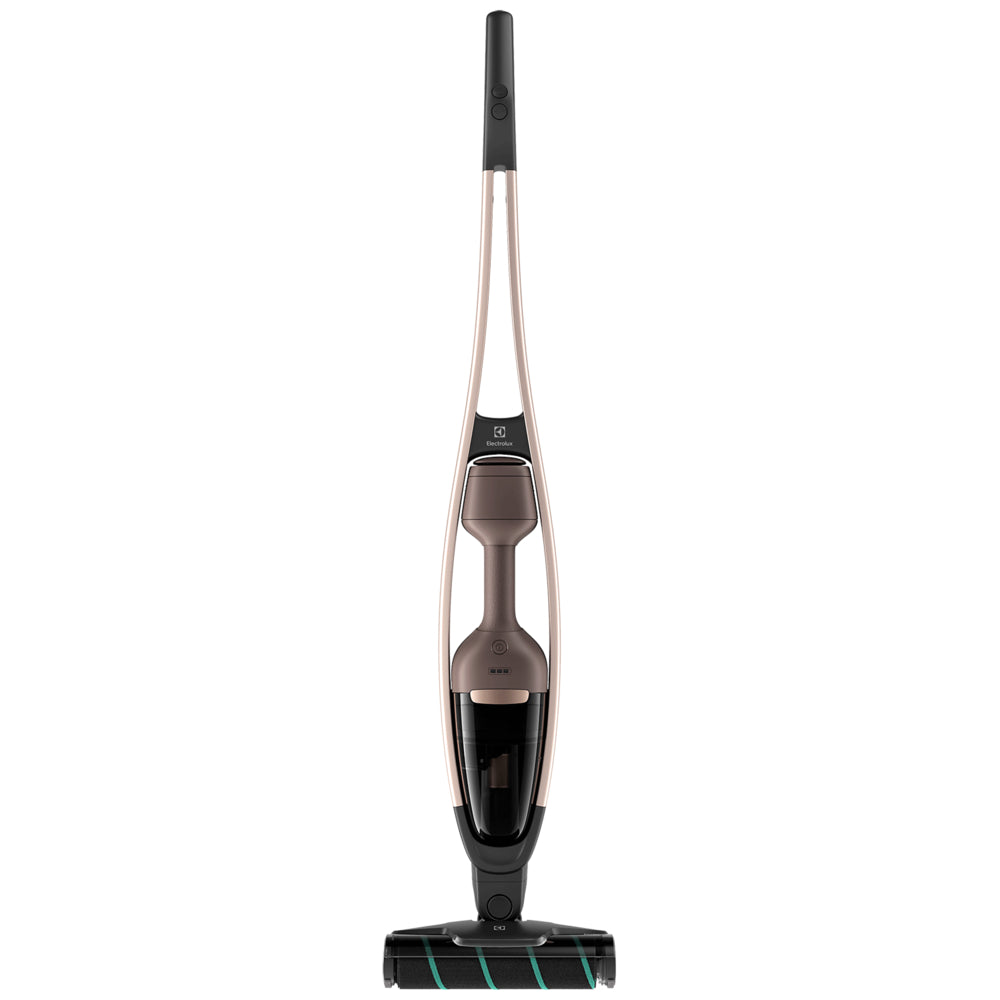 Electrolux Handstick Vacuum Cleaner, 14.4V, Self-Standing with Handheld Unit, Walnut Brown