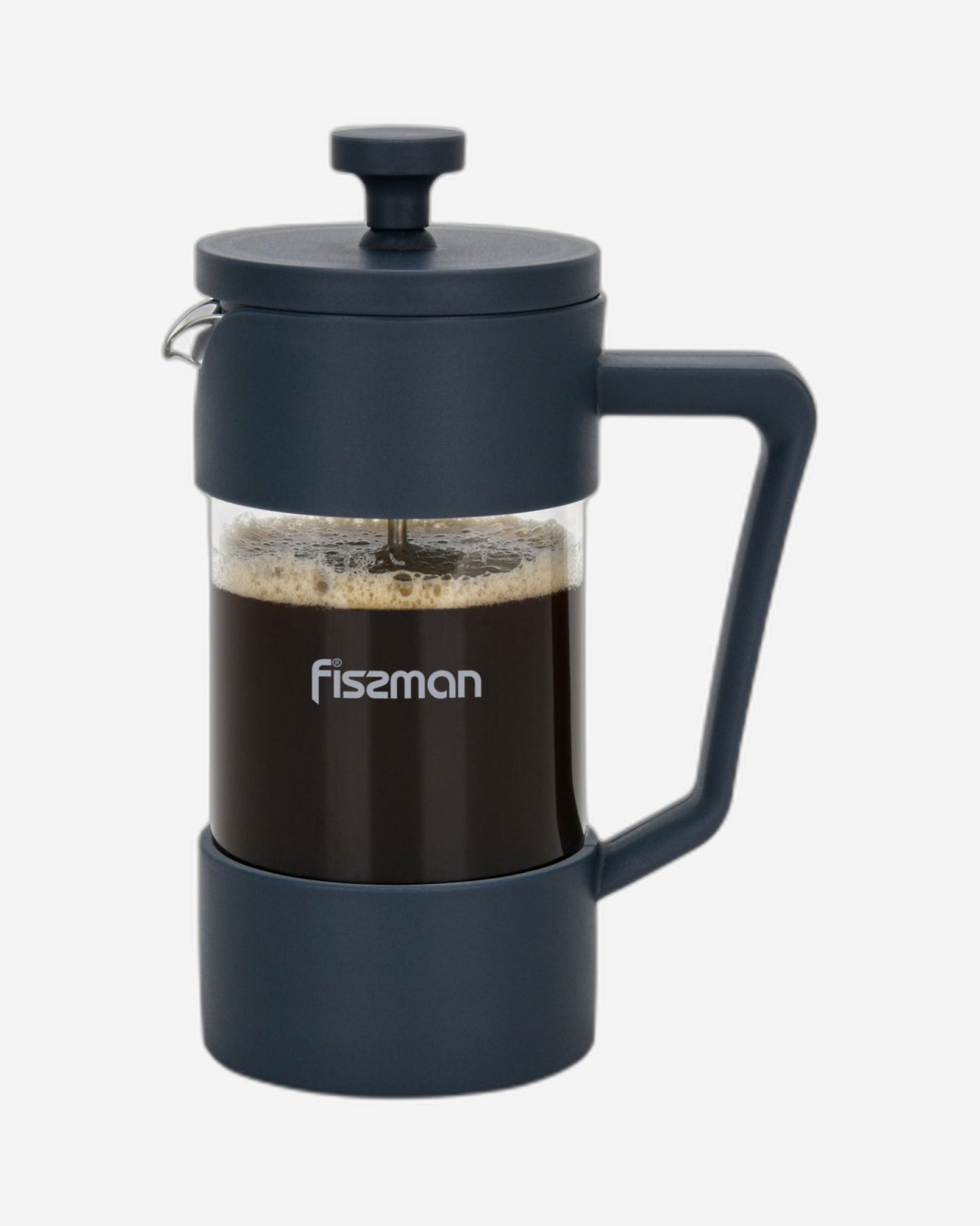 Fissman French Press Coffee Maker Flat White 350ml - Borosilicalate Glass
