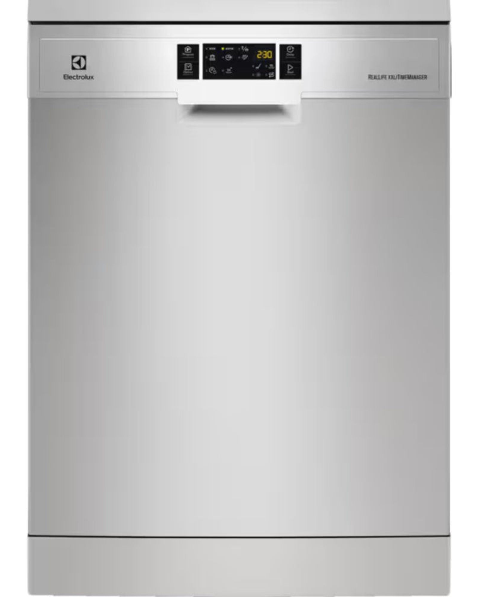 Electrolux 60cm Freestanding Dishwasher with 15 Place Settings, Glass Care, AirDry Technology, and High Pressure Water Jets, Stainless Steel