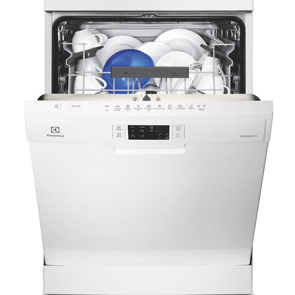 Electrolux 60cm freestanding dishwasher with 13 place settings, White