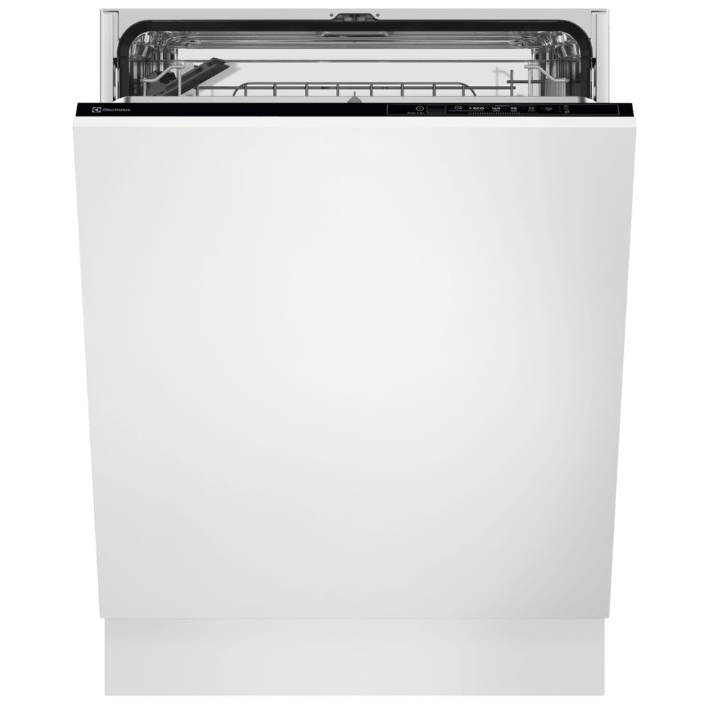 Electrolux 60cm Built-In Dishwasher with 13 Place Settings, Glass Care, AirDry Technology, White