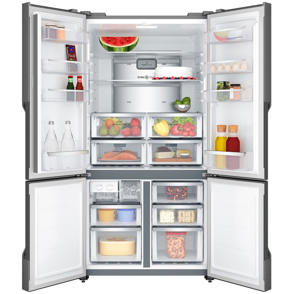 Electrolux 562L UltimateTaste 700 french door refrigerator, Stainless Steel