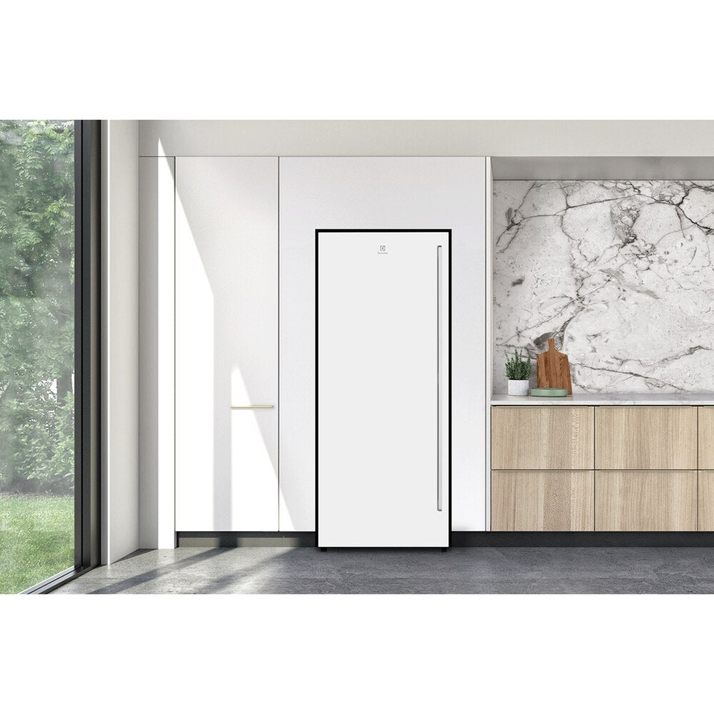 Electrolux 388L Single Door Refrigerator with Individual Cooling Shelves, and Adjustable Door, Energy Efficient, White
