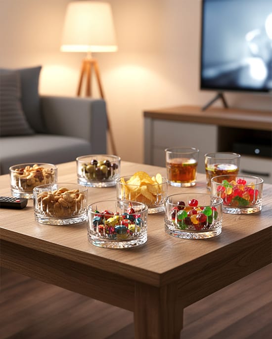Cuisine Art Soda Lime Bowl Set 220ml 6Pc