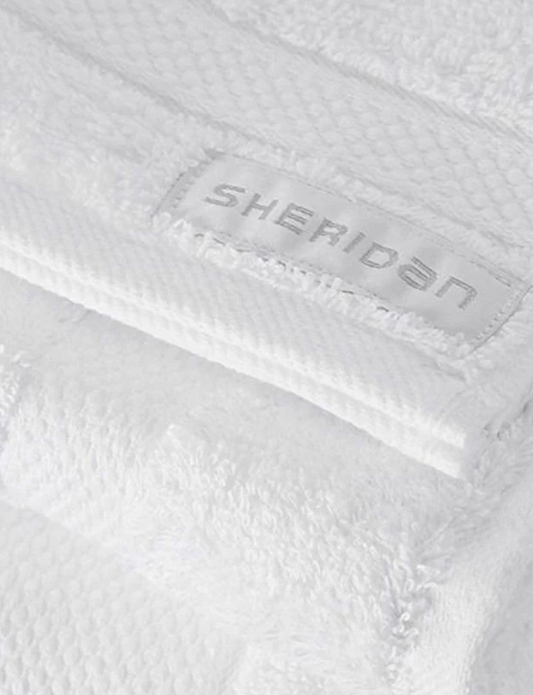 Sheridan Egyptian Cotton Face Towel Pair Snow