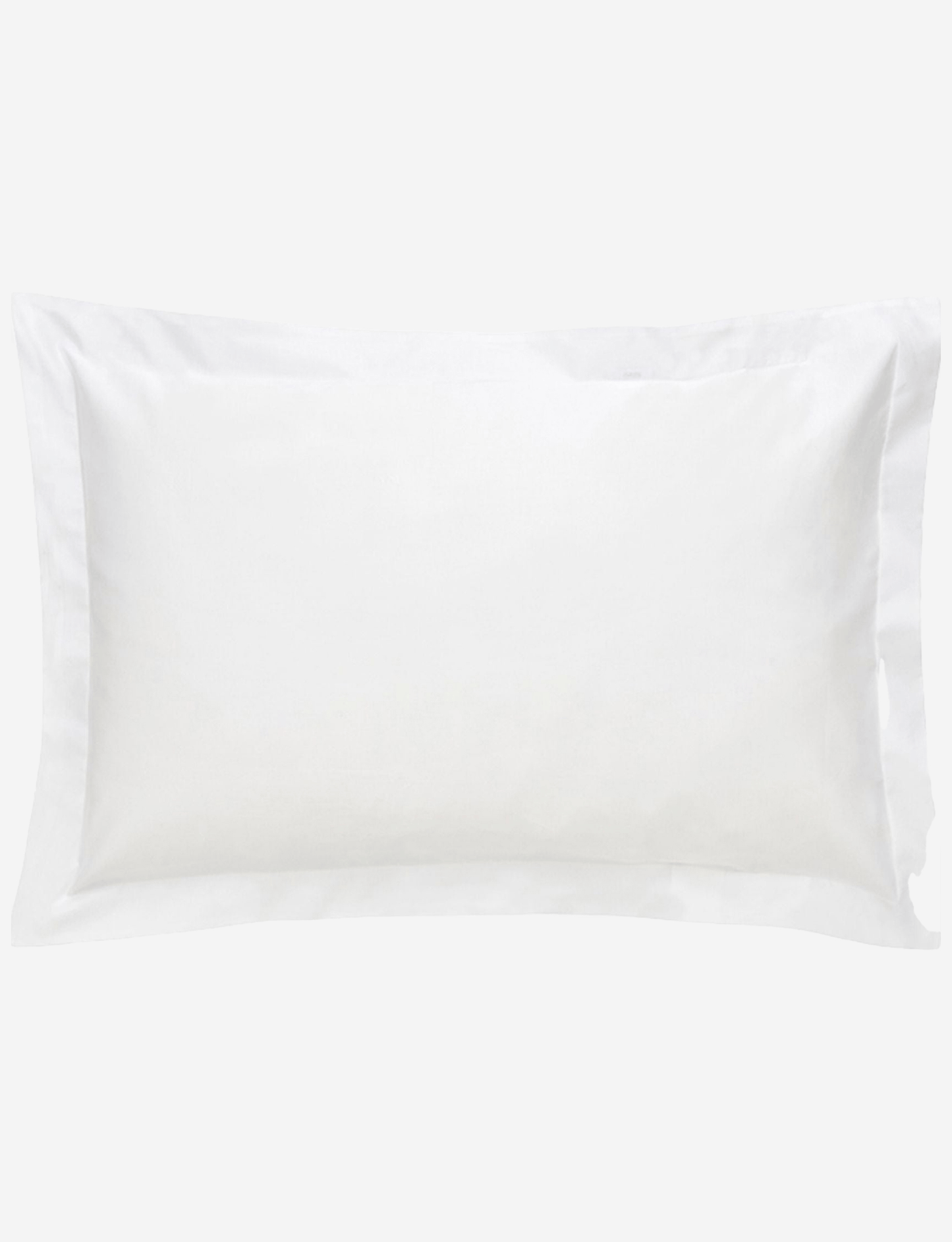 Sheridan 500 TC Cotton Sateen Plain Dyed Oxford Standard Pillowcases Pair Snow