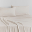 Sheridan 500 TC Cotton Sateen Plain Dyed Oxford Standard Pillowcases Pair Chalk