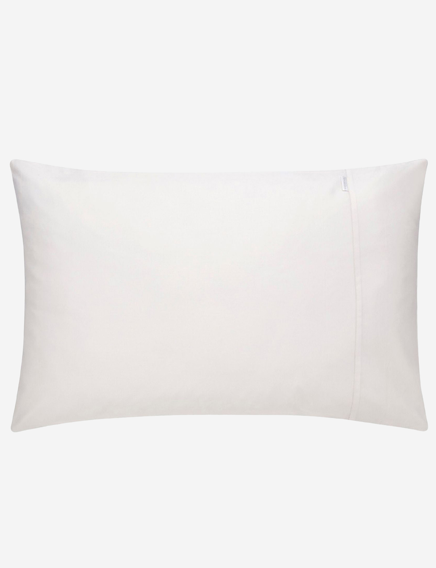 Sheridan 500 TC Cotton Sateen Plain Dyed Standard Pillowcases Pair Chalk