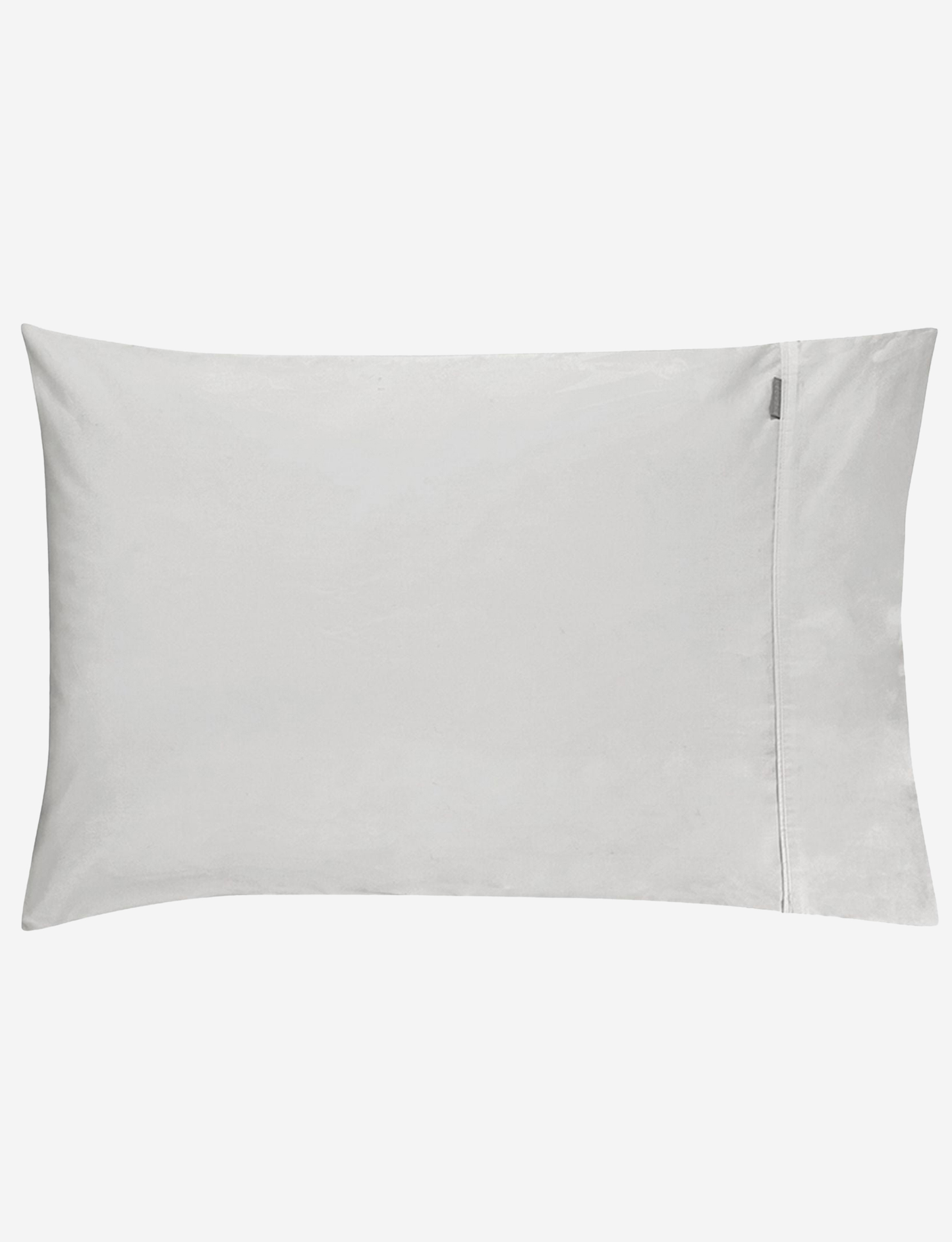 Sheridan 500 TC Cotton Sateen Plain Dyed Standard Pillowcase Pair Silver