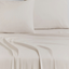 Sheridan 500 TC Cotton Sateen Plain Dyed Super King Fitted Sheet Chalk