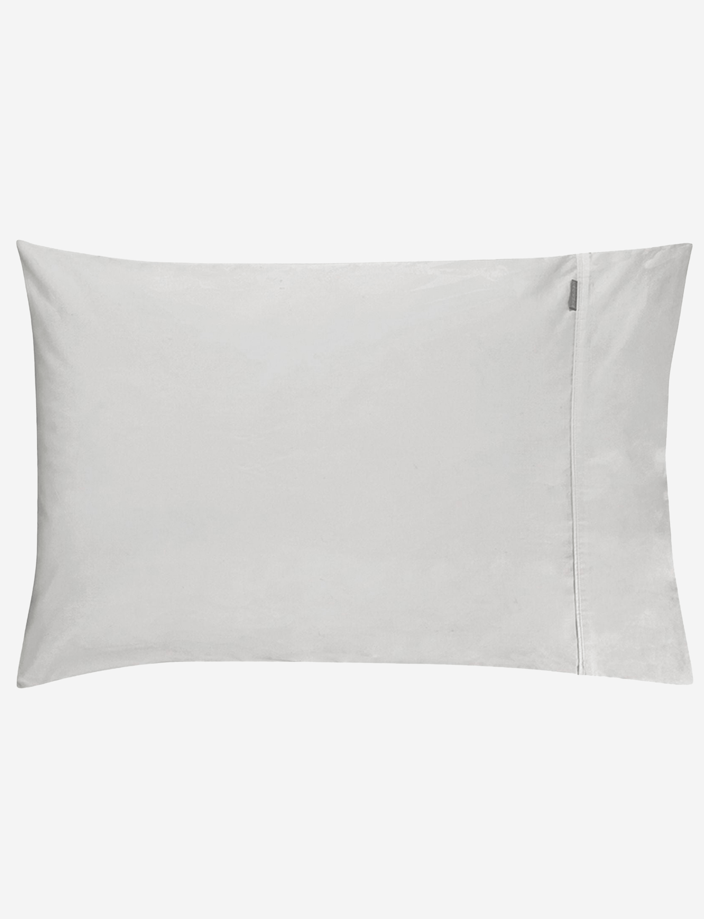 Sheridan 500 TC Cotton Sateen Plain Dyed Super King Fitted Sheet Silver