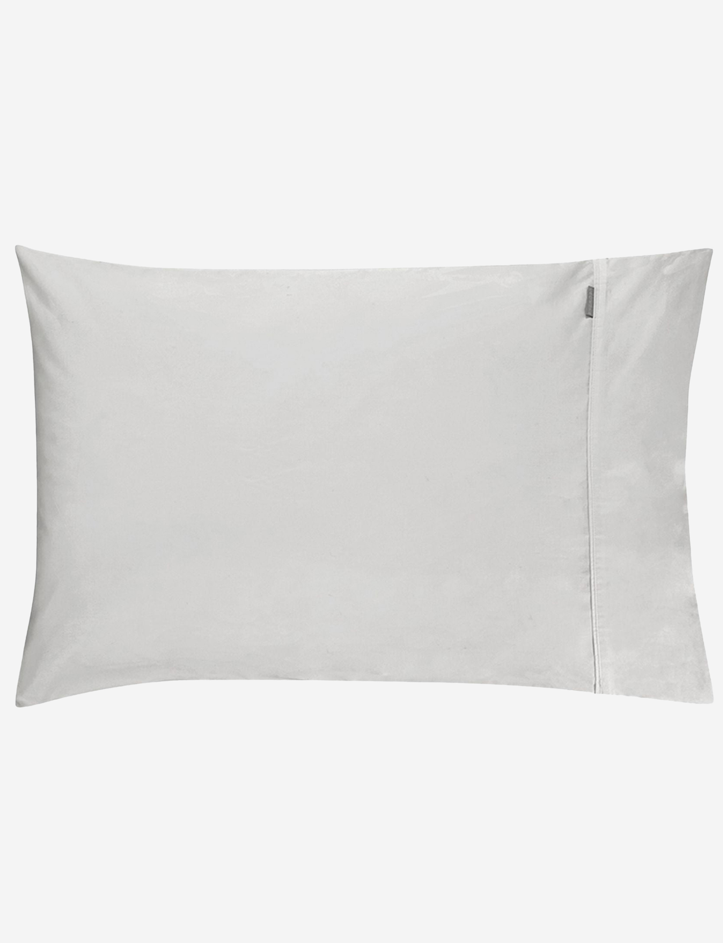 Sheridan 500 TC Cotton Sateen Plain Dyed King Flat Sheet Silver