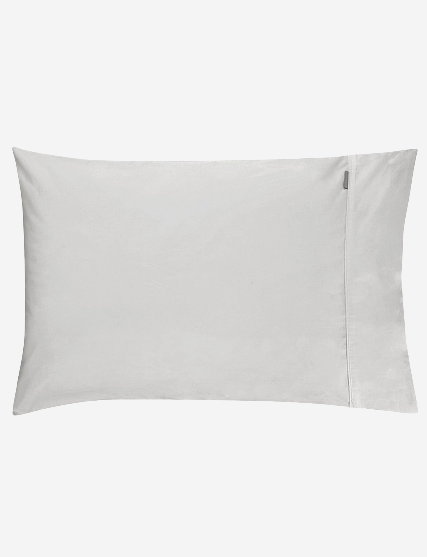 Sheridan 500 TC Cotton Sateen Plain Dyed Super King Flat Sheet Silver