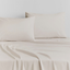 Sheridan 500 TC Cotton Sateen Plain Dyed King Duvet Cover Chalk