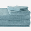 Sheridan Living Textures Face Towel Pair Misty Teal