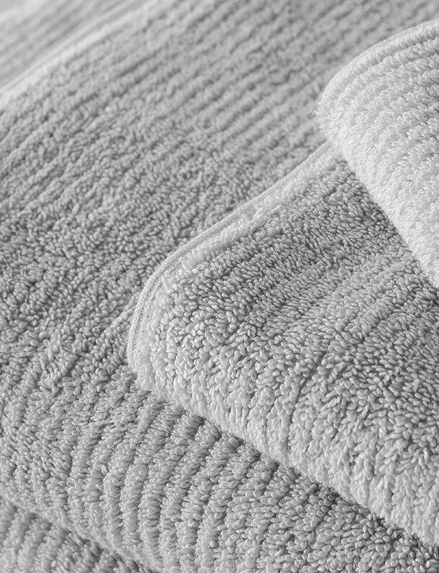 Sheridan Living Textures Face Towel Pair Silver Grey